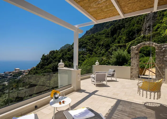 Lägenhetshotell L'acquolella Positano